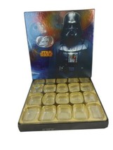 Darth Vader Star Wars empty Jelly Belly box w Dividers 7.5x7.75x1 Inches 2016 - £4.51 GBP