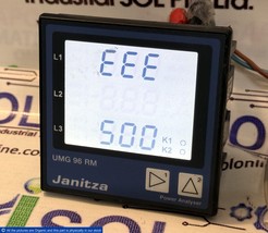 Janitza UMG 96 RM Digital Power Analyzer 5222061 Multifunction Analyser ... - $496.23