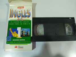 Course de English para all The familia Self Study Volume 1 - VHS Spanish - $10.04