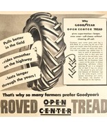 1947 Goodyear Tractor Tires Open Center Advertisement Agriculture Farmin... - $19.99
