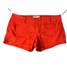 Rewind Womens Size 11 Red Short Bootie Shorts R407AVES - $10.88