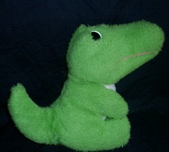 9&quot; Vintage Animal Fair Stuffed Animal Plush Green Alligator Crocodile Toy Lovey - £18.34 GBP