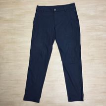 Lululemon Commission Pant Slim Warpstreme Navy Blue Technical Chino Size... - $39.59