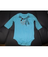 Estrella de Cine! (MOVIE STAR) Blue Long Sleeve Snap Tee Size 12 Months NEW - $15.20