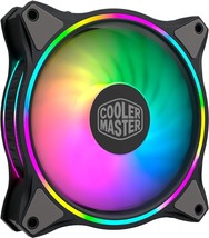 Cooler Master MasterFan MF140 Halo Fan, Duo-Ring ARGB, 140mm PWM Static Pressure - $23.03