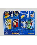 2 Packs of New Disney Skydivers Parachute toys Toy Store, Donald, Buzz W... - £22.06 GBP