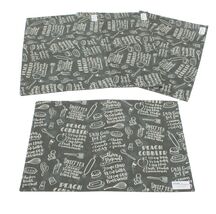 Home Cookin Place Mats Set of 4 13x19 inches Cotton Reversible CLOSEOUT - €10,26 EUR