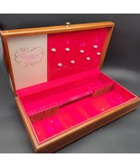 Reed &amp; Barton Storage Chest Wood Flatware Case Silverware Wood Drawer Box - €114,59 EUR