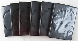 Lot of SIX Unused Unbranded Black Jewel Cases - $8.99