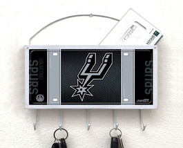 San Antonio Spurs Mail Organizer, Mail Holder, Key Rack, Mail Basket, Ma... - $32.99
