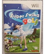 Super Swing Golf - Nintendo Wii 2007 - CIB w/ Manual, Inserts &amp; Reg Card... - £15.65 GBP