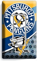 Pittsburgh Penguins Hockey Team 1 Gfci Light Switch Wall Plate Man Cave Hd Decor - £8.96 GBP