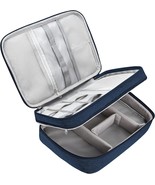 Double-Layered Electronics Travel Organizer For Chargers, Cords, Cable, ... - $49.32 CAD