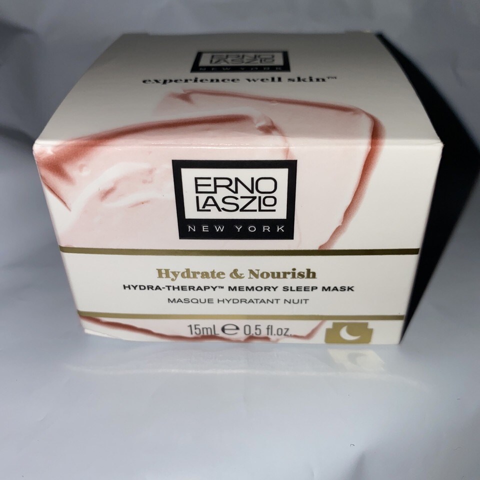 Erno Laszlo HYDRATE &amp; NOURISH Hydra-Therapy Memory Sleep Mask 15 ml  aut... - $18.10