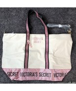 Victorias Secret Weekender Travel Bag Large Tote Pink Glitter Shoulder S... - £24.71 GBP