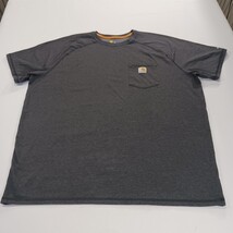 Carhartt Force Men's 2XL Gray T-Shirt Adult Pocket Tee Relaxed Fit 100410-026 image 10