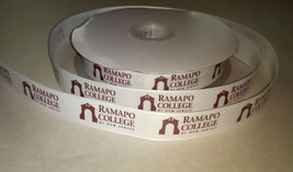 Ramapo College Inspired Grosgrain Ribbon  - £7.82 GBP