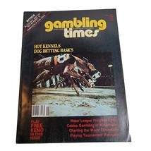 Vintage 1980s Sports Gambling Magazine Dog Racing 80s Betting Retro VTG - $8.82