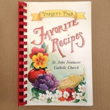 Variety Pack Favorite Recipes St John Neumann Catholic Church 2000 Cookbook - $114.79 MXN