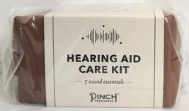 Pinch Provisions - Cognac Vegan Leather Hearing Aid Kit - Brown - £14.44 GBP