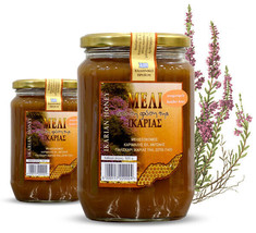 Ikarian Heather Anama 460g-16.22oz HONEY strong flavor unfiltered Unique Honey - $74.80