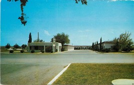 1950s Deluxe Court Roadside Ft Stockton Texas Dexter postcard 1127 - $5.49