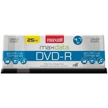 Maxell 638010 4.7GB 120-Minute DVD-Rs (25-ct Spindle) - £42.28 GBP
