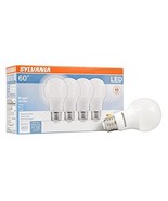 SYLVANIA LED Light Bulb 60W Equivalent A19 Efficient 8.5W Medium Base Fr... - £26.87 GBP