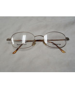 CLAIBORNE antique gold eyeglass frame   NEW  Stainless Steel