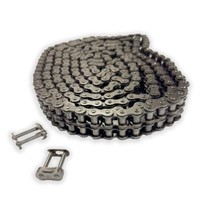 #40-2 Duplex Double Strand Roller Chain x 10 feet + 2 Connecting Links - £21.96 GBP
