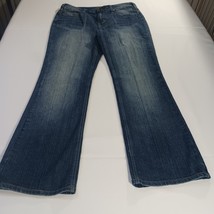 Zana Di Women's Blue Jeans Size 16 (34×31) Bootcut Cotton Blend Faded RN#74753 image 12