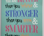 You Are Braver Than You Believe Blank Journal NEW Stronger Than You Seem... - $8.99