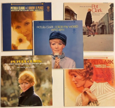 Petula Clark Vinyl 5 LP Lot Color My World I Know a Place These Are My Songs + 2 - £20.83 GBP