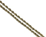 Unisex Chain 10kt Yellow Gold 404399 - £453.88 GBP