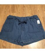 time and tru tencel shorts Medium Wash  elastic waist XXXL 22 pockets Hi... - $23.82 CAD