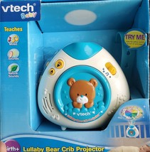 VTech Baby Lullaby Bear Crib Projector Music Nature Sounds New/ Needs Ba... - $46.74
