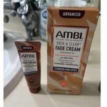 Ambi Even &amp; Clear Advanced Fade Cream, Stubborn Dark Spot Corrector, 1 F... - $17.46