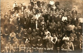 Vtg RPPC Sept 22, 1913 Washington State College WSU Freshmen Waiting for Sophs - £82.31 GBP