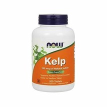 NOW Supplements, Kelp 150 mcg of Natural Iodine, Easier to Swallow Tablet, Su... - £11.53 GBP
