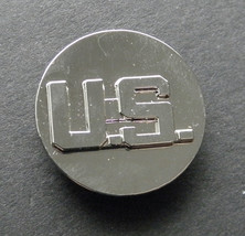 Us Army Us Silver Colored Lapel Hat Pin Badge 1 Inch - £4.50 GBP