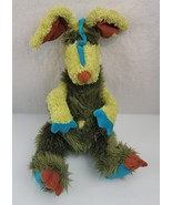 Manhattan Toy Galoompagalot Trilby Monster Dragon Plush Green Blu Stuffe... - £22.88 GBP