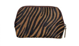 Myra Bag Leather &amp; Hairon Zebra Delight Pouch, S-3429, Nwt, Ships Free! - £20.54 GBP