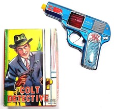 Rare 1950&#39;s Colt Detective Friction Gun In Box Made In Japan Haji - £117.95 GBP