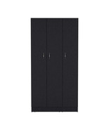 Black Wardrobe Closet Bedroom Organizer Clothes Storage - $11,234.89 MXN