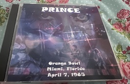 Prince Live at the Orange Bowl on 4/7/85 Rare 2 CDs + Bonus Tracks  - £19.66 GBP