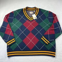 Levi&#39;s XL Retro Stay Loose Oversized V-Neck Sweater New Men Cotton - $913.72 MXN