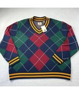 Levi&#39;s XL Retro Stay Loose Oversized V-Neck Sweater New Men Cotton - $69.79 CAD