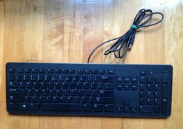 Dell Keyboard Model KB113p USB Wired Slim Black Computer Keyboard - £11.89 GBP