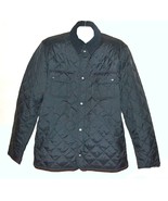 Barbour Black Men&#39;s Quilted Button Thin Jacket Size US XL - £110.17 GBP