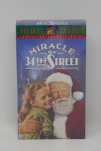 Miracle on 34th Street (VHS, 1993, Colorized) Maureen O&#39;Hara Natalie Woo... - £11.87 GBP